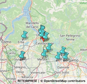 Mappa Via Privata Resegone, 23808 Vercurago LC, Italia (11.50923)