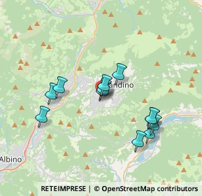 Mappa Via Dante, 24026 Leffe BG, Italia (3.17)