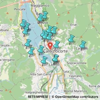 Mappa Calolziocorte Olginate, 23801 Calolziocorte LC, Italia (1.718)