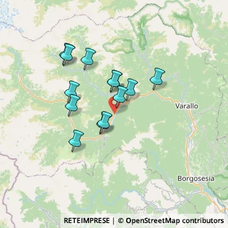 Mappa Via Varallo, 13027 Scopa VC, Italia (5.77308)