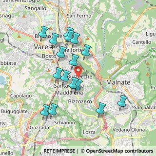 Mappa Via Osoppo, 21100 Varese VA, Italia (1.79)