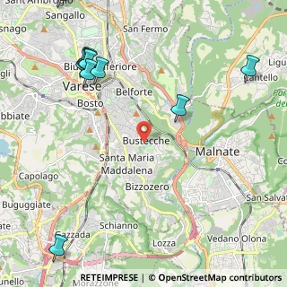 Mappa Via Osoppo, 21100 Varese VA, Italia (2.9)