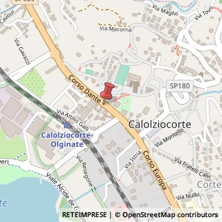 Mappa Corso Dante, 23, 23801 Calolziocorte, Lecco (Lombardia)