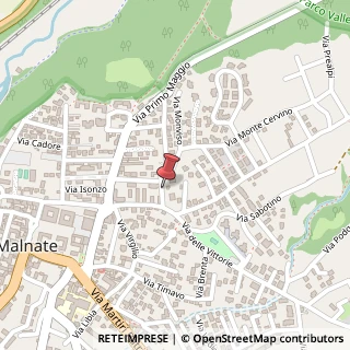 Mappa Via monte nero 12, 21040 Malnate, Varese (Lombardia)