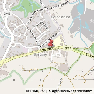 Mappa Via Boscone,  58, 22077 Olgiate Comasco, Como (Lombardia)