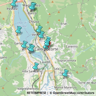 Mappa Via Don Abbondio, 23801 Calolziocorte LC, Italia (2.09)