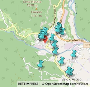 Mappa Viale G. Mazzini, 36011 Arsiero VI, Italia (0.685)