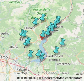 Mappa Via Giuseppe Garibaldi, 24063 Castro BG, Italia (11.357)