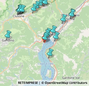 Mappa Via Giuseppe Garibaldi, 24063 Castro BG, Italia (9.465)