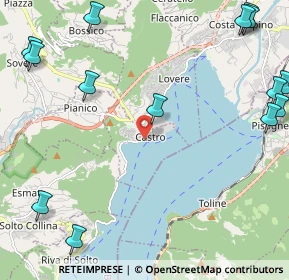 Mappa Via Giuseppe Garibaldi, 24063 Castro BG, Italia (3.24)