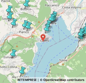 Mappa Via Giuseppe Garibaldi, 24063 Castro BG, Italia (2.716)