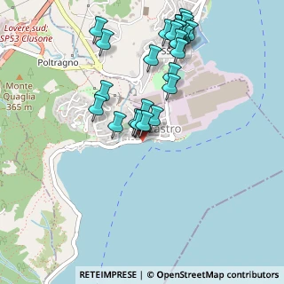 Mappa Via Giuseppe Garibaldi, 24063 Castro BG, Italia (0.53103)
