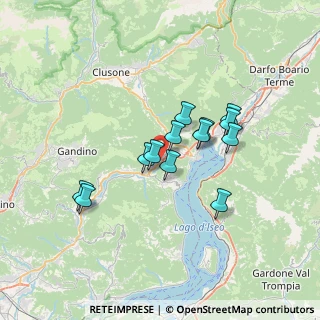 Mappa Via Giosuè Carducci, 24060 Sovere BG, Italia (5.46462)
