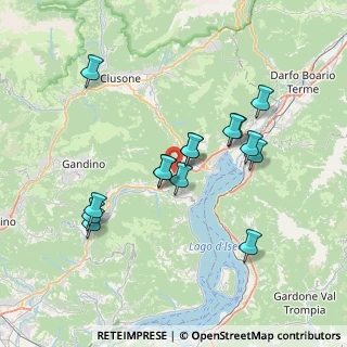 Mappa Via Giosuè Carducci, 24060 Sovere BG, Italia (6.64467)