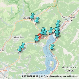 Mappa Via Giosuè Carducci, 24060 Sovere BG, Italia (6.107)