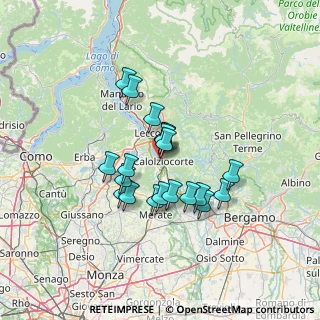 Mappa Via Antonio Stoppani, 23801 Calolziocorte LC, Italia (10.4025)
