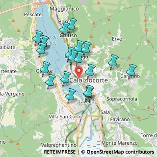 Mappa SNC, 23801 Calolziocorte LC, Italia (1.6985)