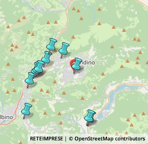 Mappa Via Pezzoli d'Albertoni, 24026 Leffe BG, Italia (4.05727)