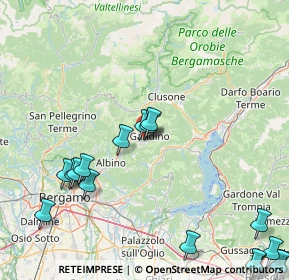 Mappa Via Pezzoli d'Albertoni, 24026 Leffe BG, Italia (23.605)