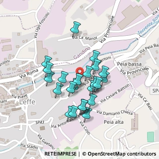 Mappa Via Pezzoli d'Albertoni, 24026 Leffe BG, Italia (0.16154)