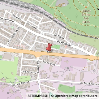 Mappa Via Rio Verde, 16, 34074 Monfalcone, Gorizia (Friuli-Venezia Giulia)