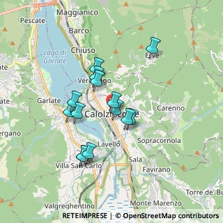 Mappa Via Martiri della Libertà, 23801 Calolziocorte LC, Italia (1.44857)