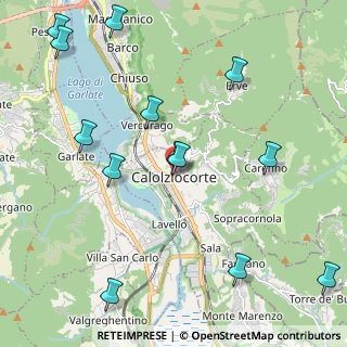 Mappa Via Martiri della Libertà, 23801 Calolziocorte LC, Italia (2.59077)