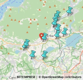 Mappa Via Como, 22031 Albavilla CO, Italia (3.61154)