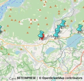 Mappa Via Como, 22031 Albavilla CO, Italia (6.68308)