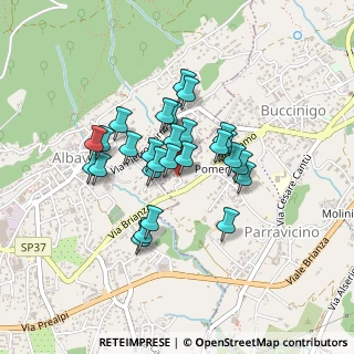 Mappa Via Como, 22031 Albavilla CO, Italia (0.32222)