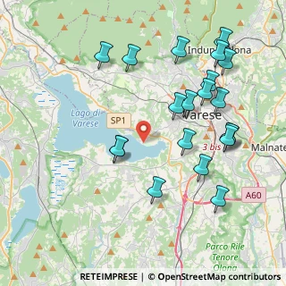 Mappa Lido della Schiranna, 21100 Varese VA, Italia (4.347)