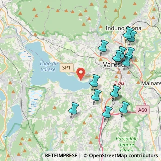 Mappa Lido della Schiranna, 21100 Varese VA, Italia (4.39563)