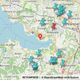 Mappa Lido della Schiranna, 21100 Varese VA, Italia (2.99263)