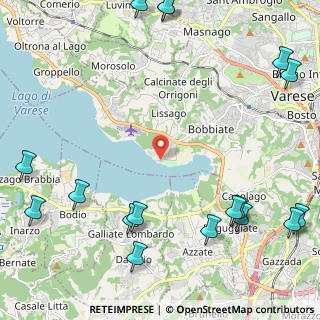 Mappa Lido della Schiranna, 21100 Varese VA, Italia (3.25118)