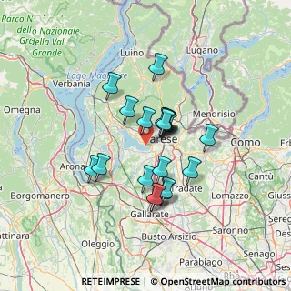 Mappa Lido della Schiranna, 21100 Varese VA, Italia (10.091)