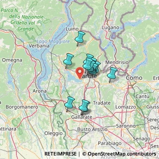 Mappa Lido della Schiranna, 21100 Varese VA, Italia (8.60769)