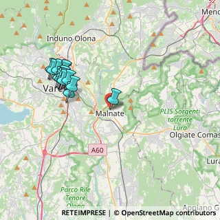 Mappa Via Macazzola, 21046 Malnate VA, Italia (4.00643)