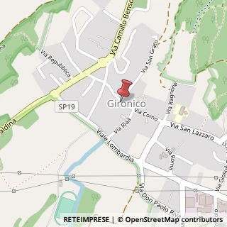 Mappa Via Como,  36, 22020 Gironico, Como (Lombardia)