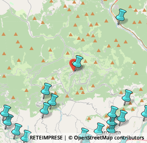 Mappa 36062 Conco VI, Italia (7.2495)