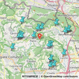 Mappa Via Salvadonica, 22020 Gironico CO, Italia (2.3205)