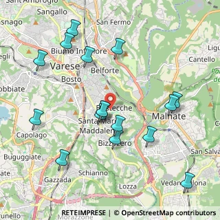 Mappa Piazza Fulvio De Salvo, 21100 Varese VA, Italia (2.17438)
