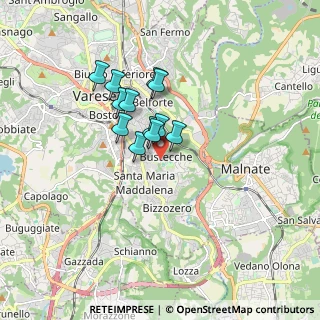 Mappa Piazza Fulvio De Salvo, 21100 Varese VA, Italia (1.2)