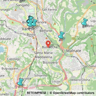 Mappa Via Riccardo Lombardi, 21100 Varese VA, Italia (2.87091)