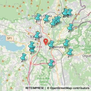 Mappa Via Riccardo Lombardi, 21100 Varese VA, Italia (4.26176)