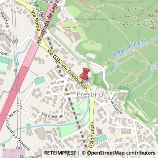 Mappa Via Gabriele D'Annunzio,  54, 22100 Como, Como (Lombardia)