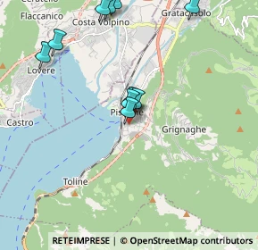 Mappa Via Nazario Sauro, 25055 Pisogne BS, Italia (1.87)