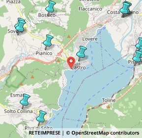 Mappa 24063 Castro BG, Italia (3.22692)