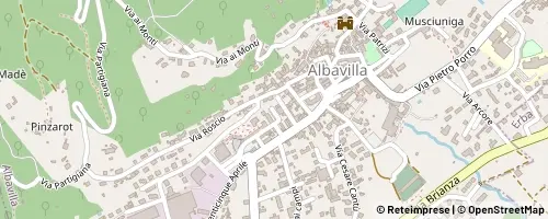 Mappa Albavilla