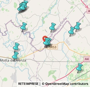 Mappa Via Degli Alpini, 33076 Pravisdomini PN, Italia (4.79)