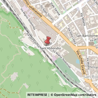 Mappa Via Sant'Abbondio, 17, 22100 Como, Como (Lombardia)